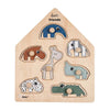 Fatto da Deer Wooden Nick Puzzle Herten Friends, 7st.