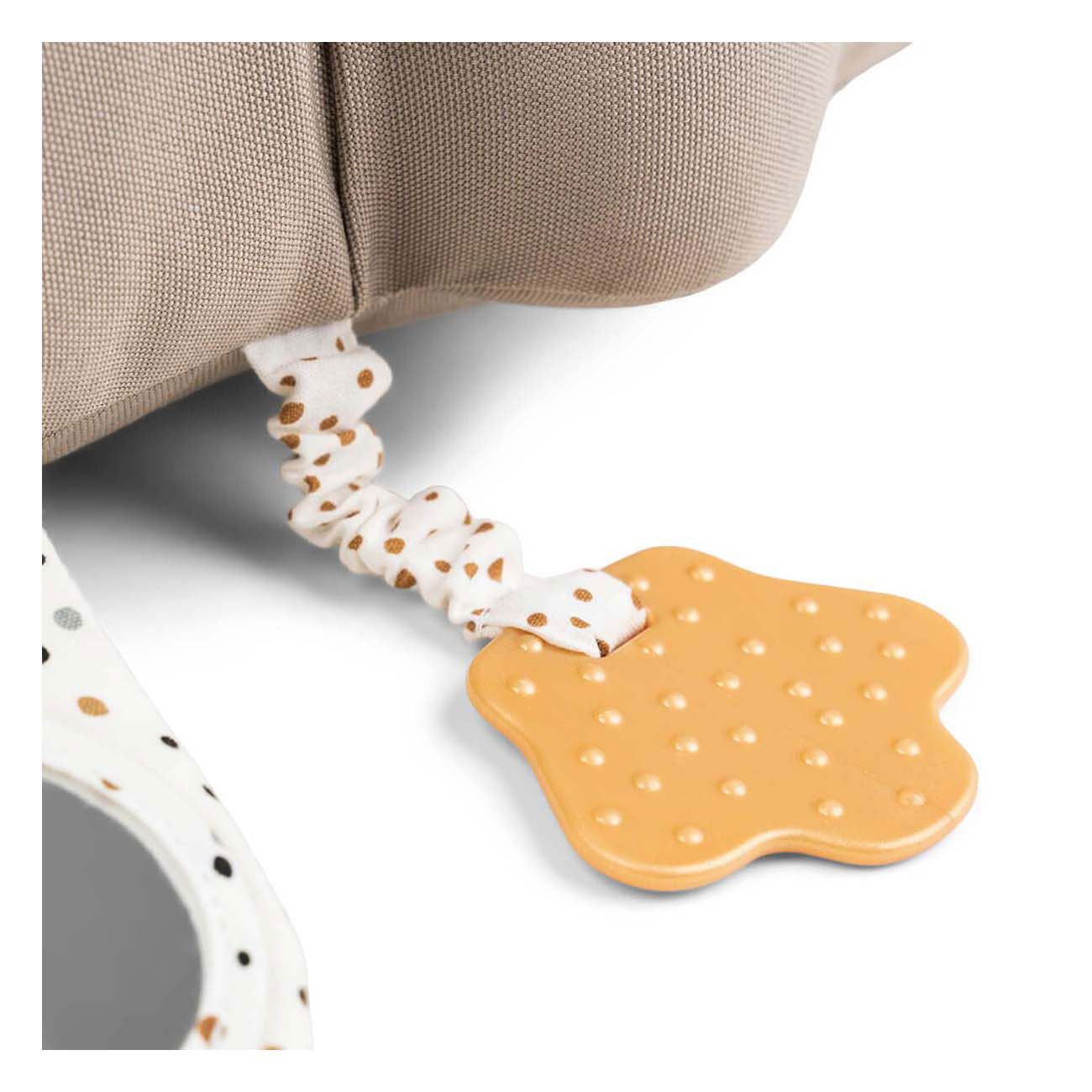 Fatto da Deer Tummy Time Play Croco Beige