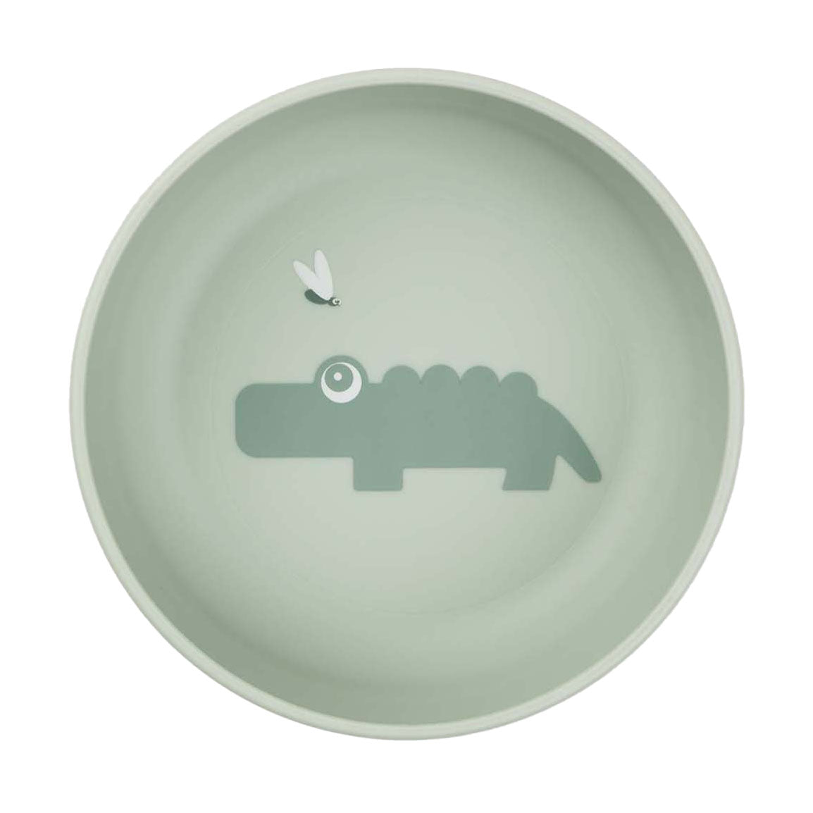 Hecho por ciervos Food Bowl Croco Green