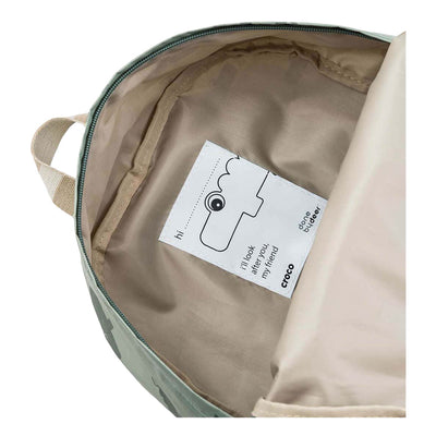 Fatto dallo zaino per bambini di Deer Croco Green 5 L