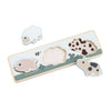 Fatto da Deer Sensory Puzzle Small Farm, 3st.