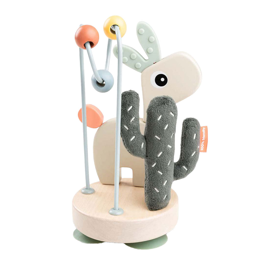 Fatto dalla spirale della cabina automobilistica di cervo con tazza di aspirazione lalee beige