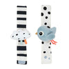 Fatto dal polso di cervo Rattle Happy Clouds Blue, 2st.