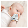 Fatto dal polso di cervo Rattle Happy Clouds Blue, 2st.
