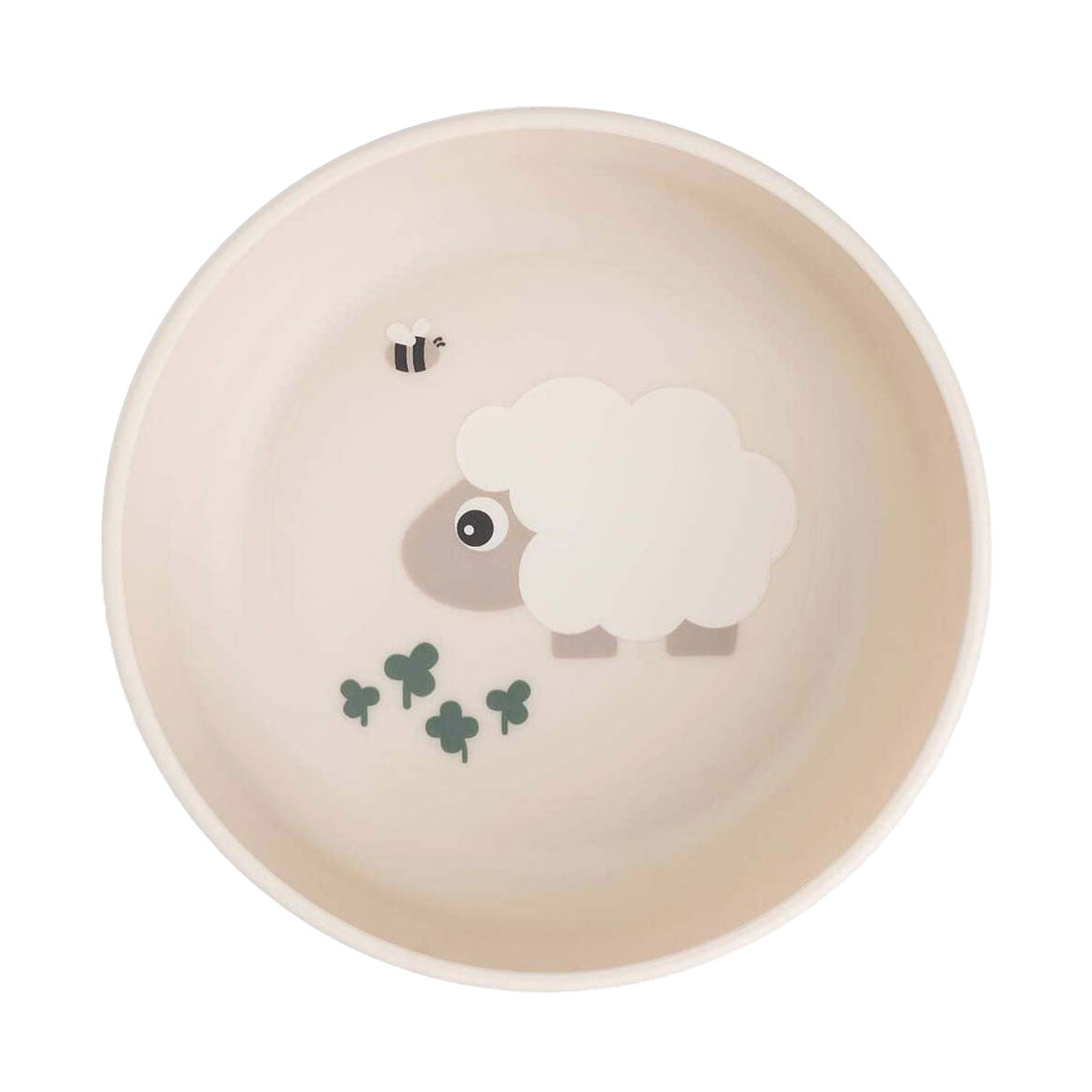 Fatto dalla scala per mangiare cervo piccolo beige