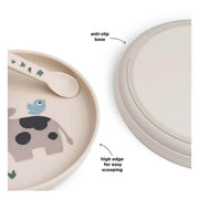 Fatto da Deer Children's Board Small Farm Beige - afbeelding 3
