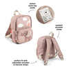 Fatto dallo zaino per bambini di Deer Elphee Pink 4 L