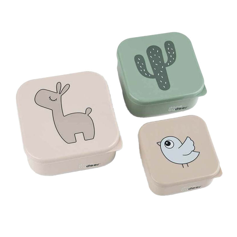 Fatto da Deer Snackbox Lalee Beige Mix, 3st.