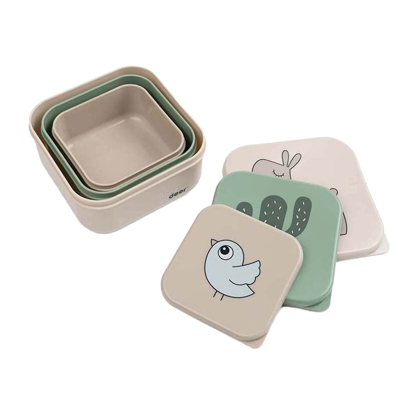 Fatto da Deer Snackbox Lalee Beige Mix, 3st.