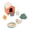 Fatto da Deer Tiny Farm Wooden Play set Clucky