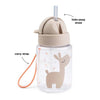 Hecho por copa de paja de ciervo 280 ml - beige