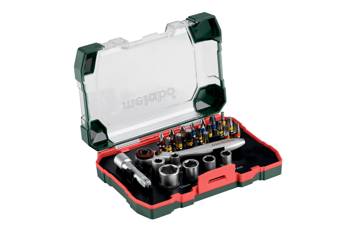Metabo accessoires metabo bit-box promotion | 26-delig - met dopsleutels - 626701000