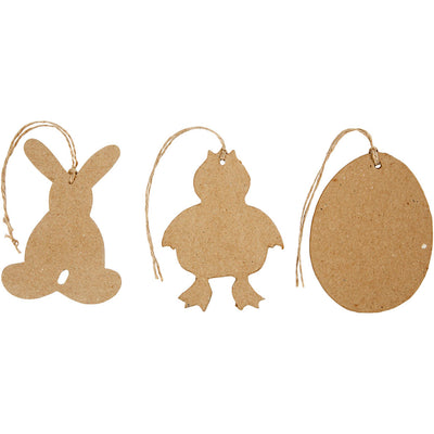 Cangos de Pascua Paper-Maché, 6st.