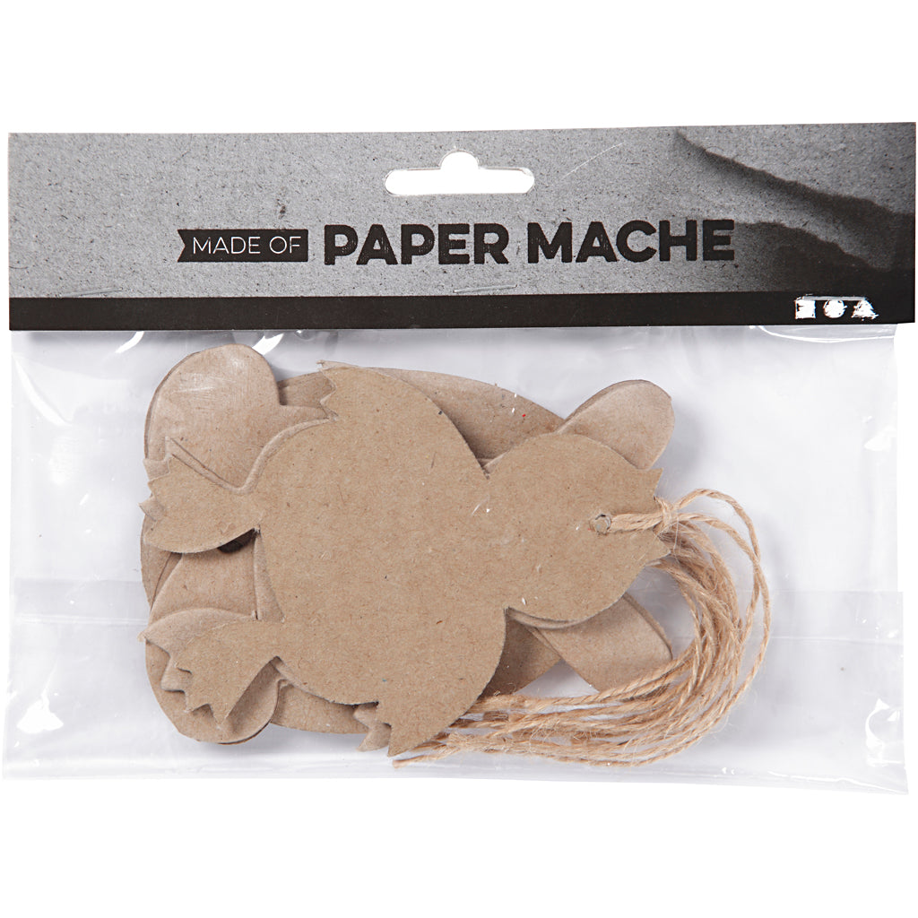 Cangos de Pascua Paper-Maché, 6st.