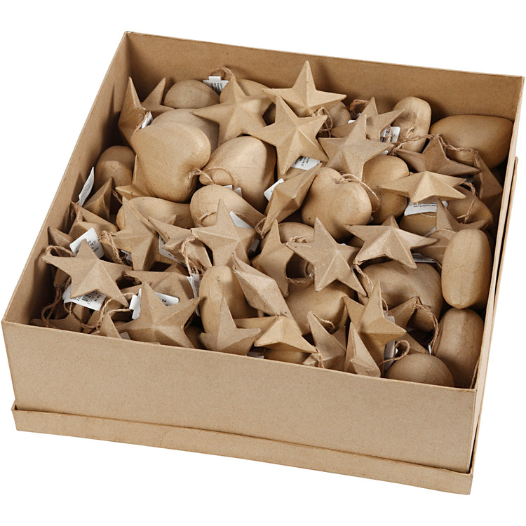 Grucce natalizie Creative Company, d 8 cm, 80 pezzi, 1 scatola