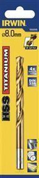 Irwin hss metaalboor 135° titanium 10mm - 10502599