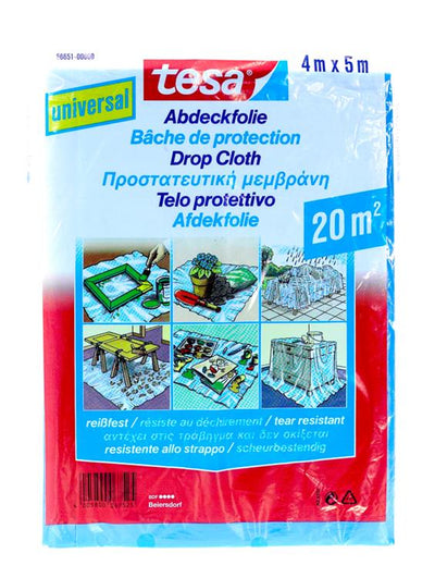 Tesa 1004690 - pellicola di copertura univ. 4x5m | 10 pezzi