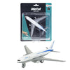 Toi-toys toi toys pull back vliegtuig metaal 14cm