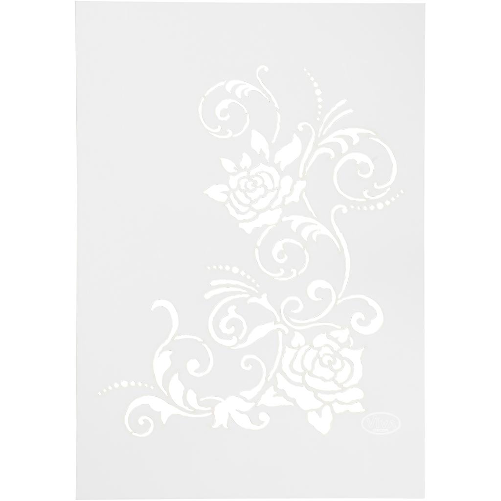 DECI VIVA Modello flessibile, fiori, A4, VEL 210x297 mm, 1 pezzo