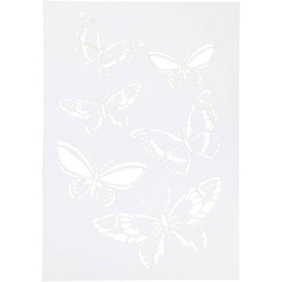 Modello flessibile per decorazioni Viva, farfalle, A4, VEL 210x297 mm, 1 pezzo
