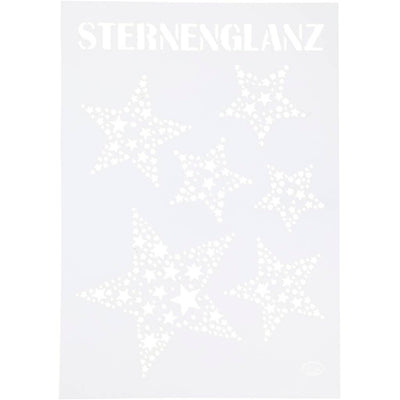 Https: www.cchobby.nl flexibel-sjabloon-sterren-a4-vel-210x297-mm-1-stuk