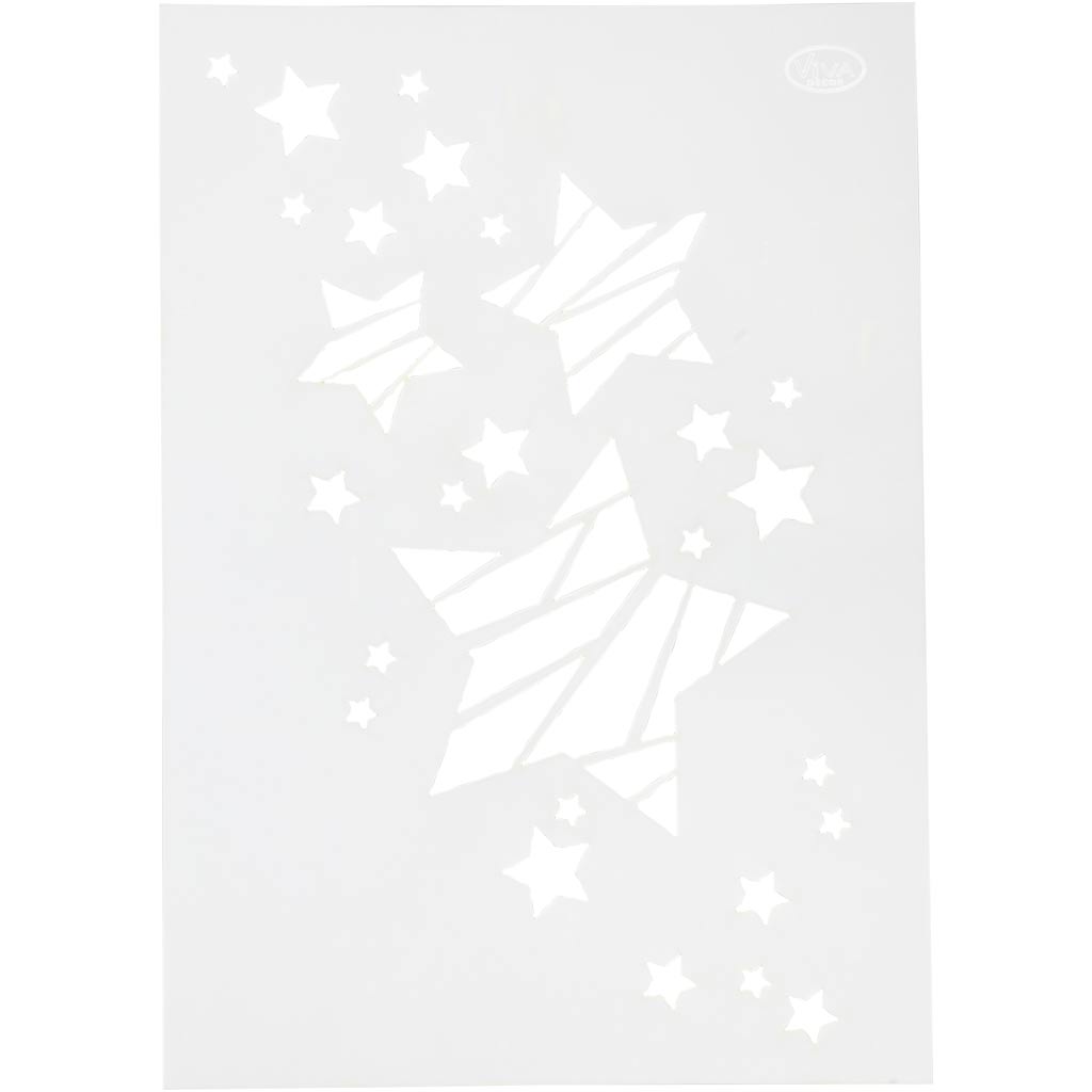 Https: www.cchobby.nl flexibel-sjabloon-sterren-a4-vel-210x297-mm-1-stuk-26979