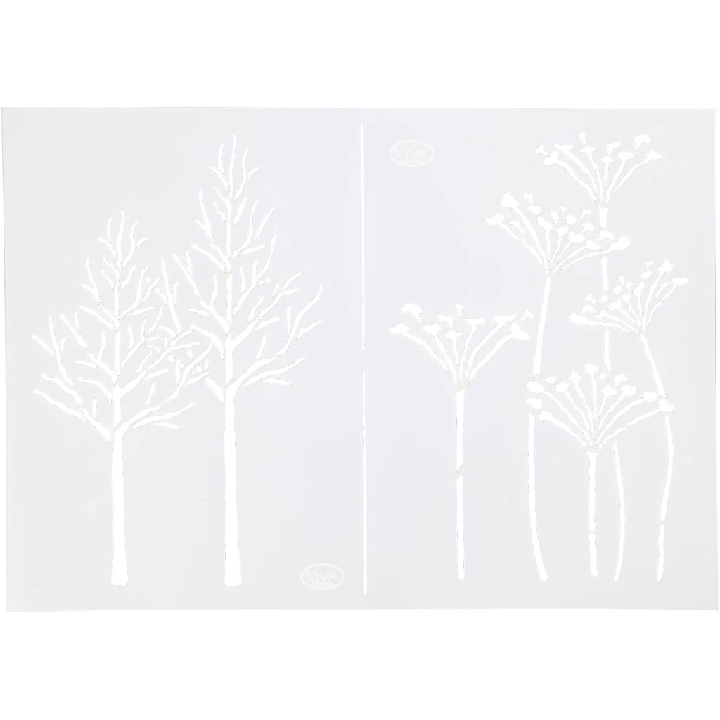 Creativ company flexibel sjabloon, najaar, a4, vel 210x297 mm, 1 stuk