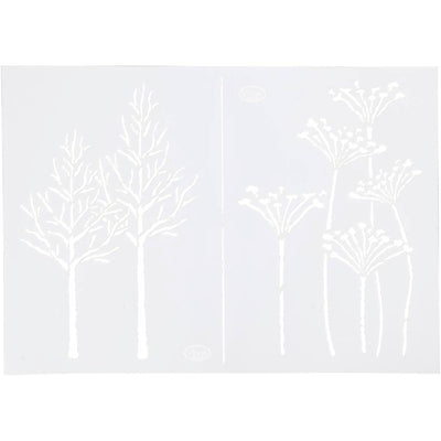 Creativ company flexibel sjabloon, najaar, a4, vel 210x297 mm, 1 stuk