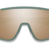 Gafas smith wildcat mate alpino verde crose dorado mir