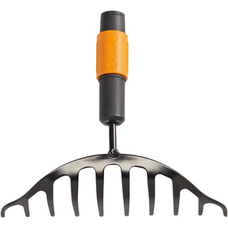 Fiskars quikfit hark - tuingereedschap - rozenhark opzetstuk - gehard staal
