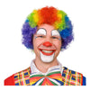 Clown Multi -Color Adultos de Clown Boland