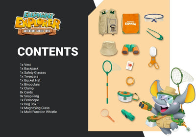 Set esploratore per bambini Byomic 28 pezzi