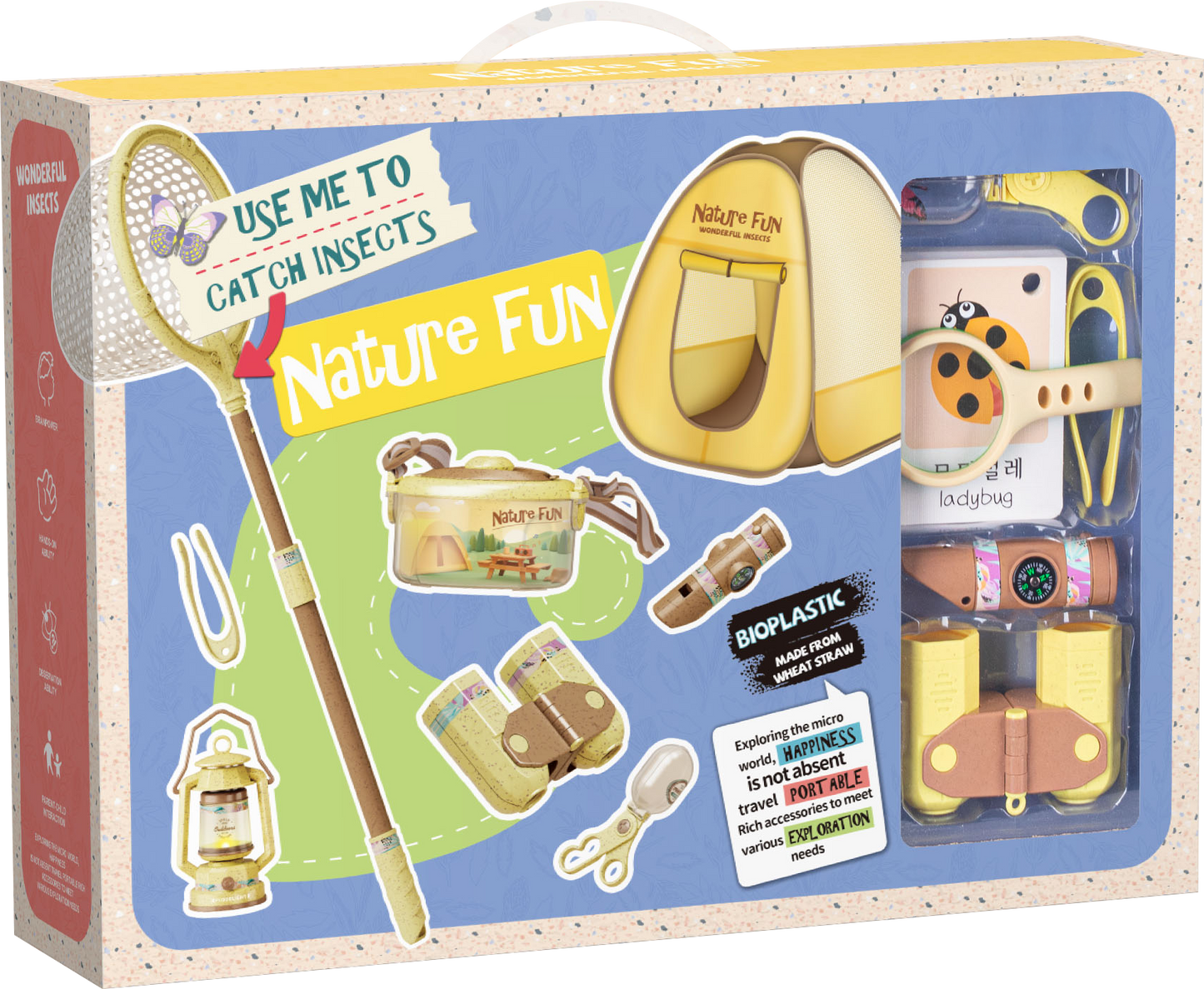 Set esploratore di insetti per bambini Byomic xl 21 pezzi