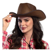 Boland Cowboy Hat Brown - afbeelding 2