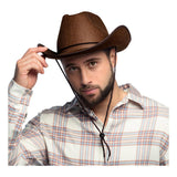Boland cowboyhoed bruin - afbeelding 3