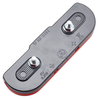 Trelock Carriage Light LS613 Duo Flat 50mm (pacchetto di montaggio)