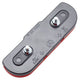 Trelock Carriage Light LS613 Duo Flat 50mm (pacchetto di montaggio)