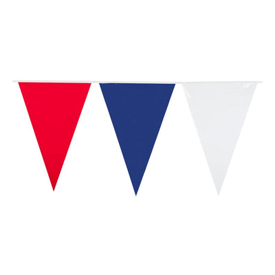 Línea de bandera de algodón RWB