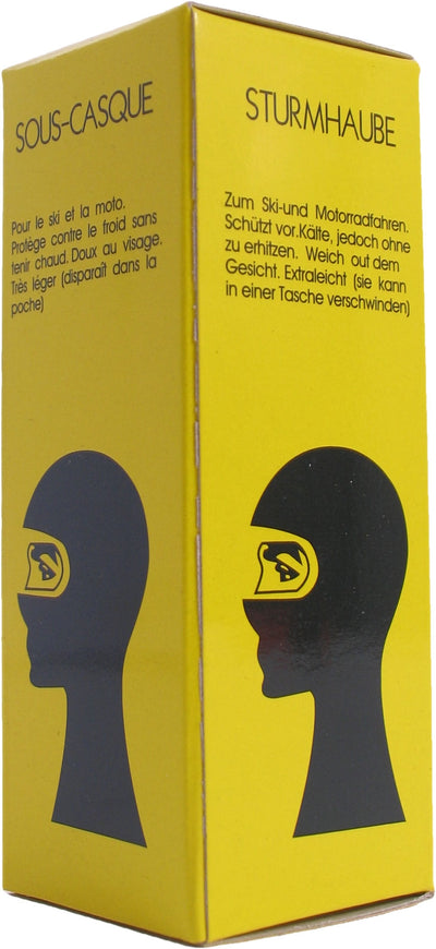 Edge helmmuts gemaakt van 100% katoen - zwart