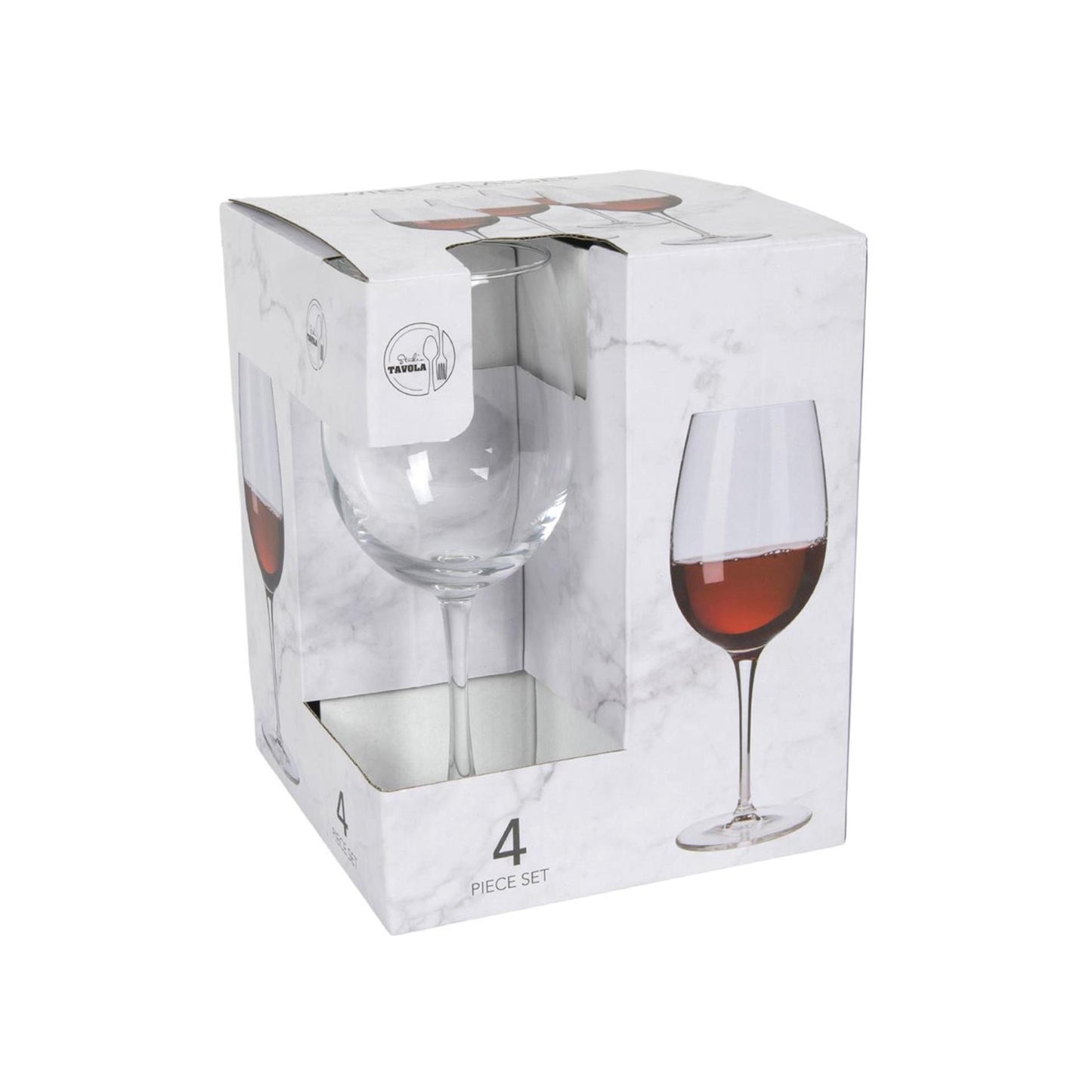 Copas vino tinto 460ml juego de 4 piezas