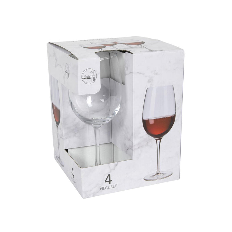 Bicchieri da vino rosso 460ml set da 4 pezzi