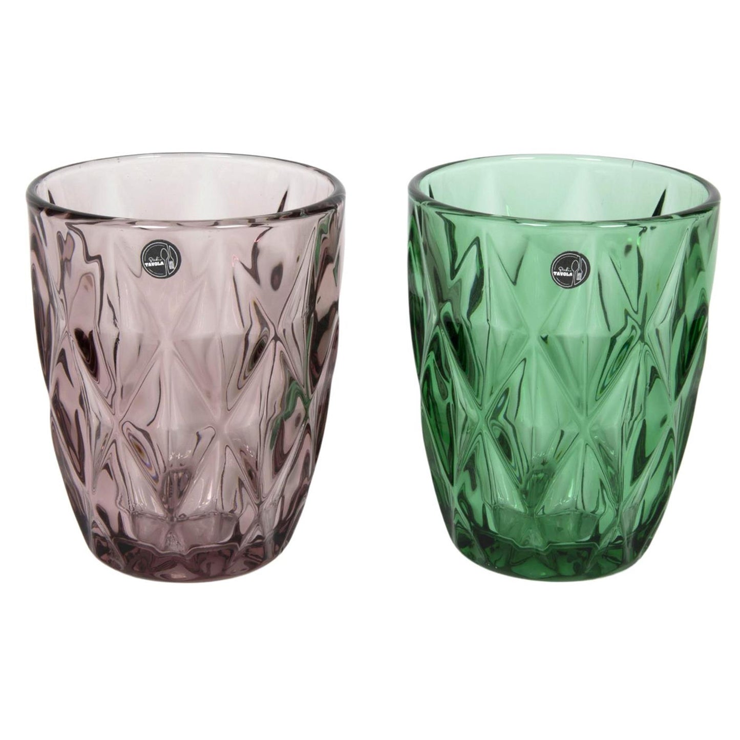 Vaso con relieve caja 300ml con 8 ø8cm