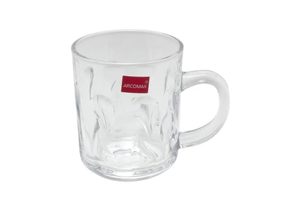 Svenska living tazza di vetro 'goccia' 230ml 6 pezzi
