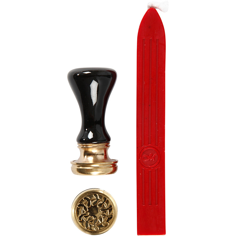 Creativ company http: www.cchobby.nl zegel-set-d-17-mm-rood-1-set