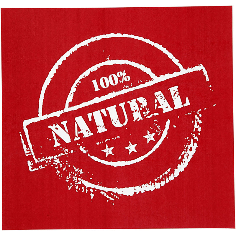 Plantilla biombo, 100% natural, hoja 20x22 cm, 1 hoja