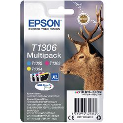 Cartucho de tinta epson c13t13064012 t1306 multicolor