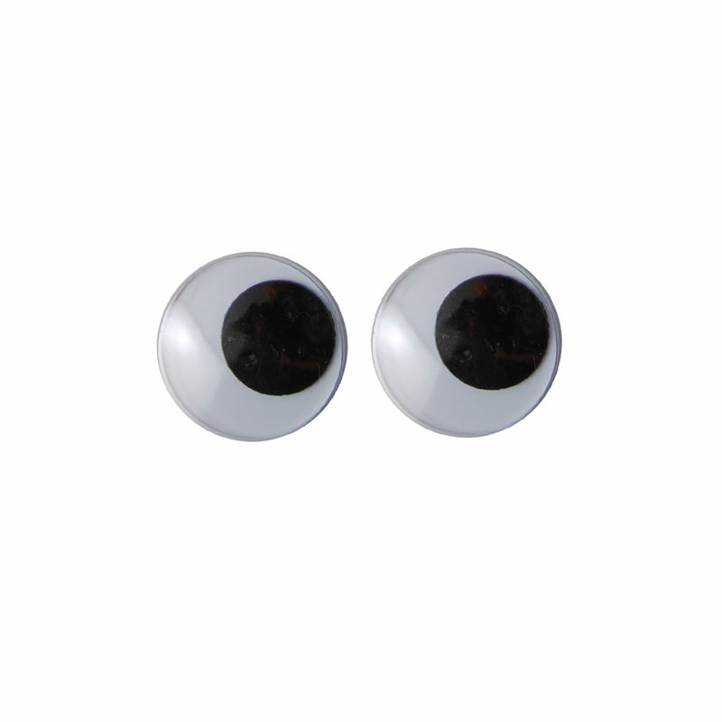 Vaessen creative • occhi finti bianco-nero 6mm 1000pz