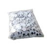 Vaessen creative • wiebeloogjes wit-zwart 18mm 1000pcs