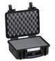 Explorer cases 2712hl koffer zwart met plukschuim