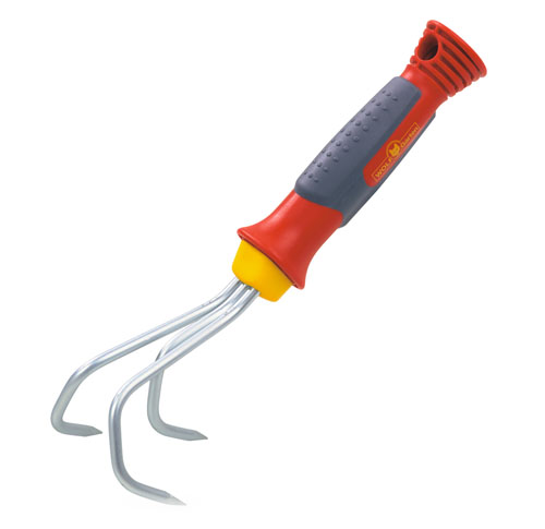 Wolf-garten ka-2k krabber cultivator (rood geel)